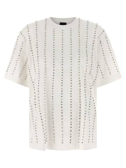 PINKO White Cotton T-Shirt