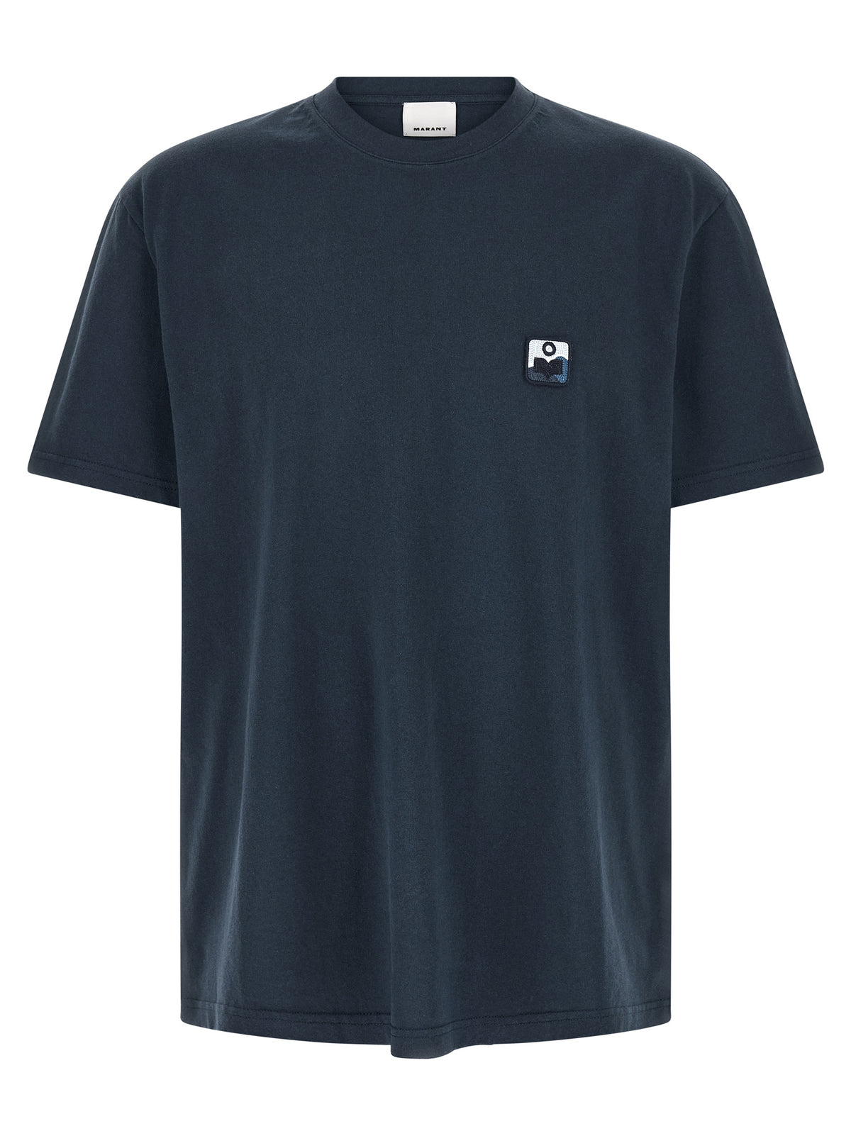 Isabel Marant Hugo T-Shirt en Coton Bleu