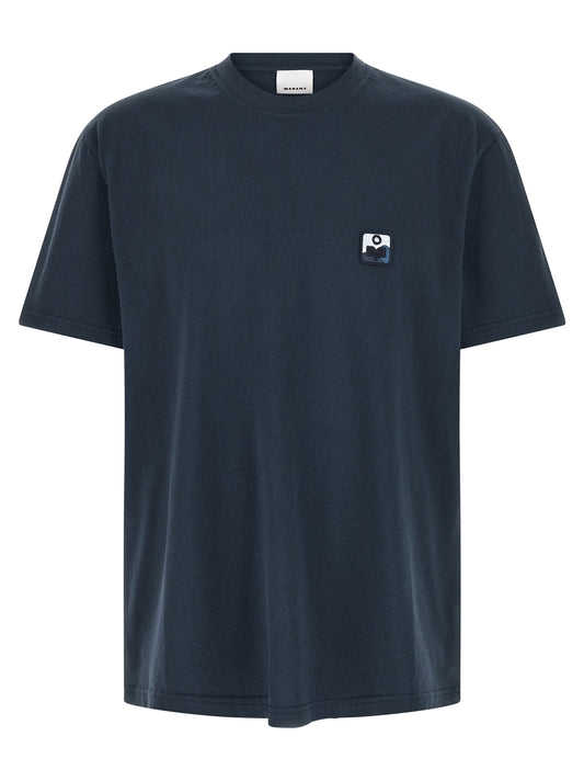 Isabel Marant Blue Cotton T-Shirt