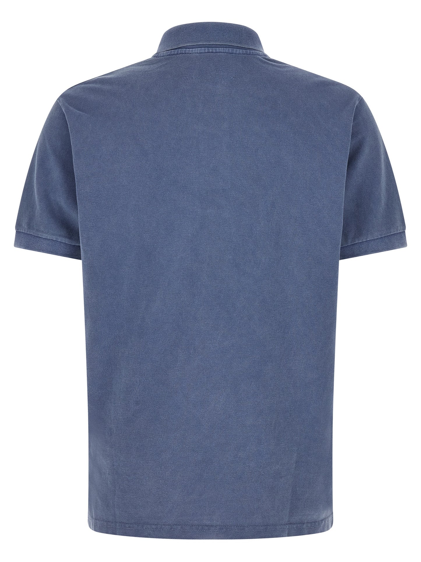Isabel Marant Blue Cotton Polo Shirt
