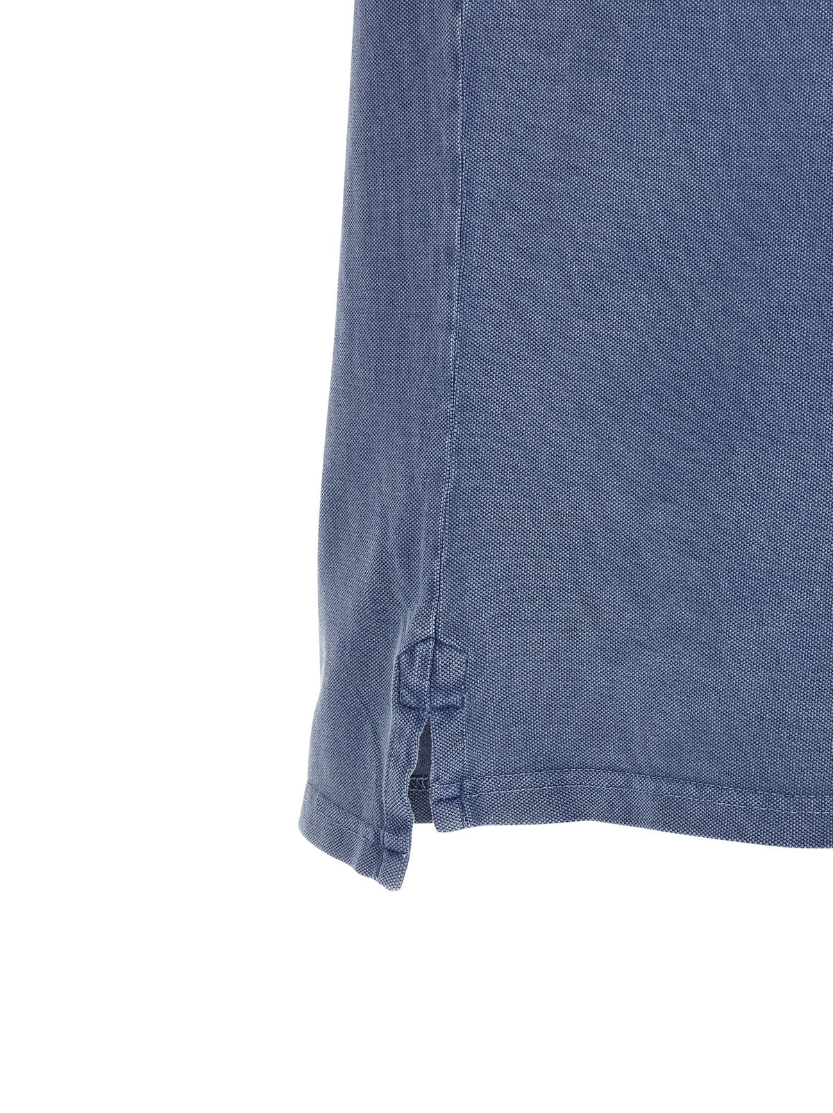 Polo en coton bleu Isabel Marant
