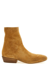 Marsell Bottines en veau beige