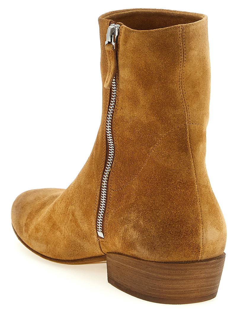 Marsell Beige Calfskin Ankle Boots