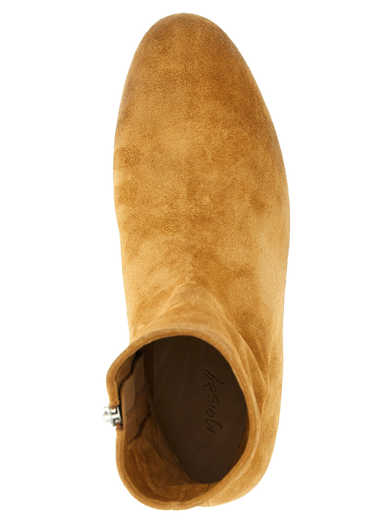 Marsell Beige Calfskin Ankle Boots