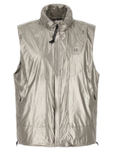 Veste sans manches C.P. Company en polyester argenté