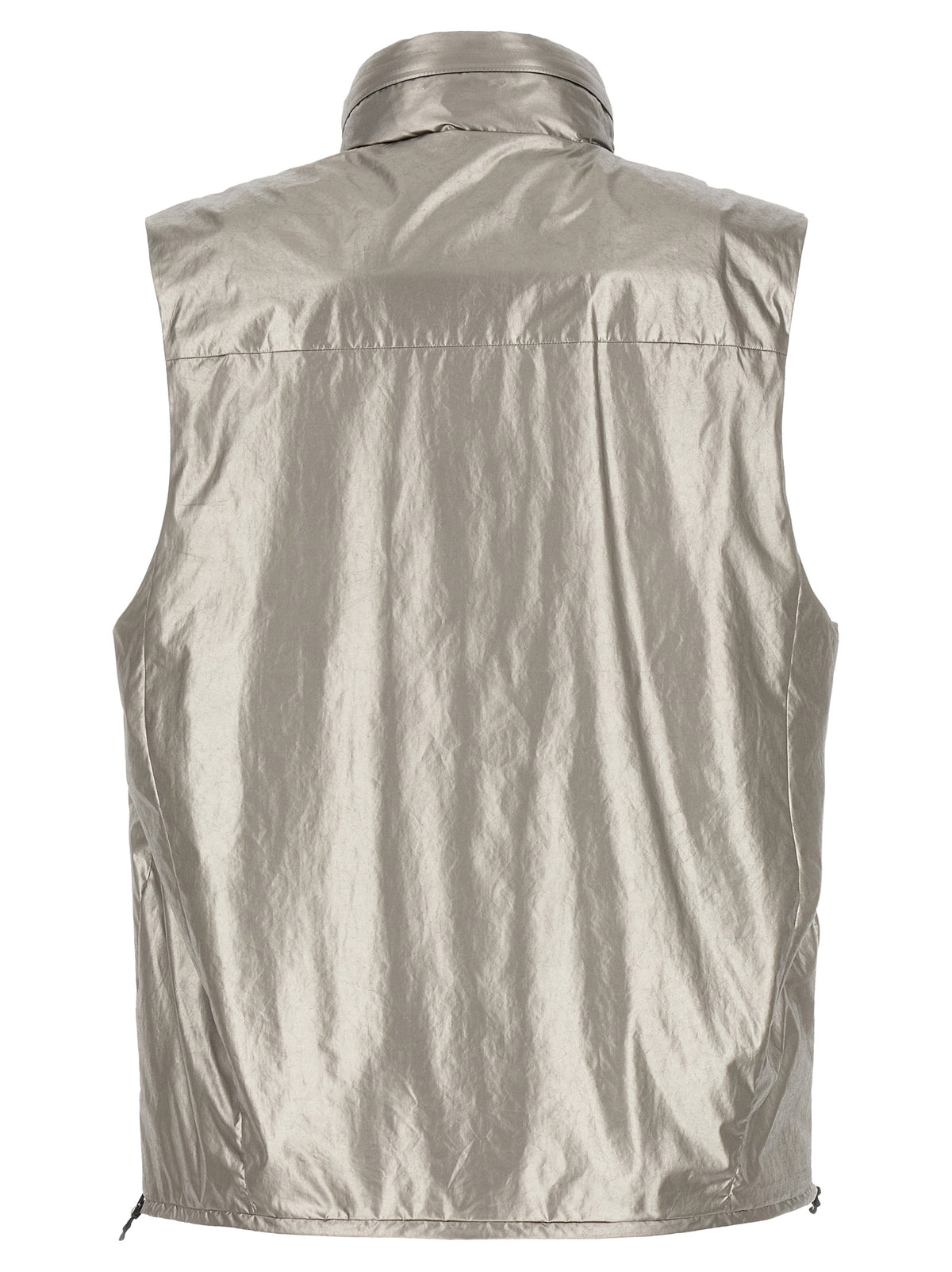Veste sans manches C.P. Company en polyester argenté