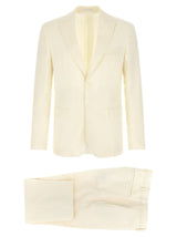 Pal Zileri White Wool Two-Piece Suit