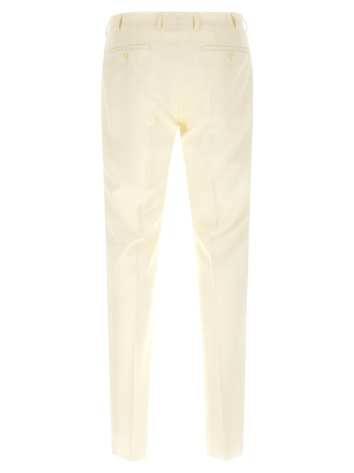 Pal Zileri White Wool Two-Piece Suit