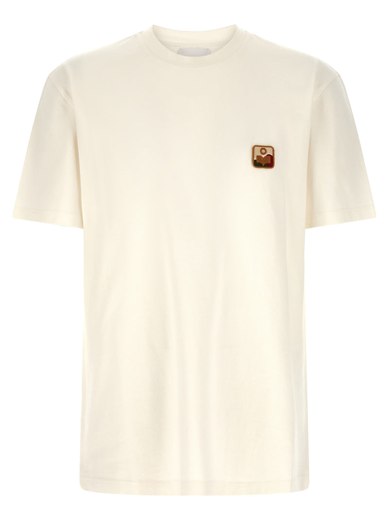 Isabel Marant Hugo White Cotton T-Shirt for Men