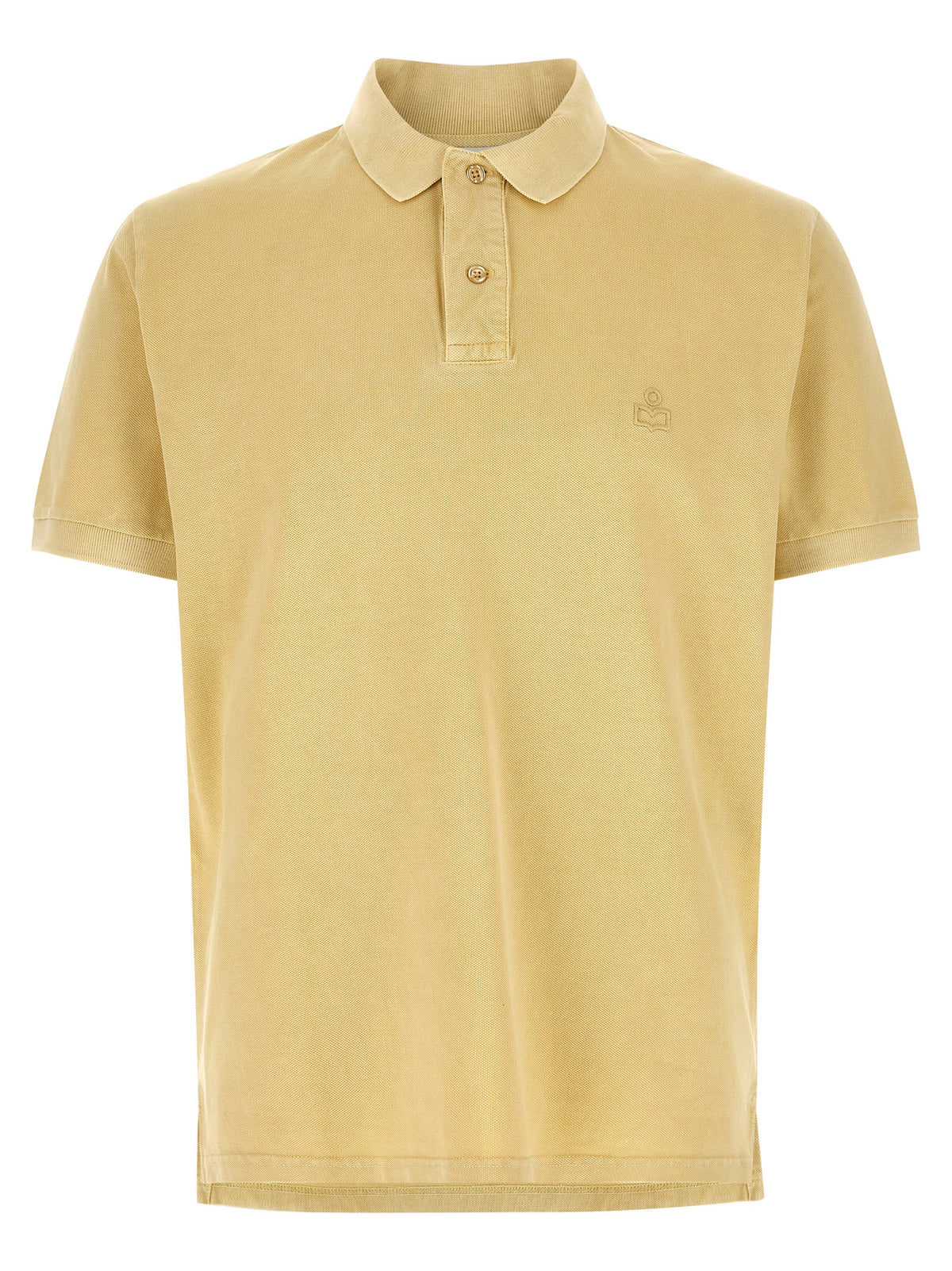 Isabel Marant Bicolor Cotton Polo Shirt