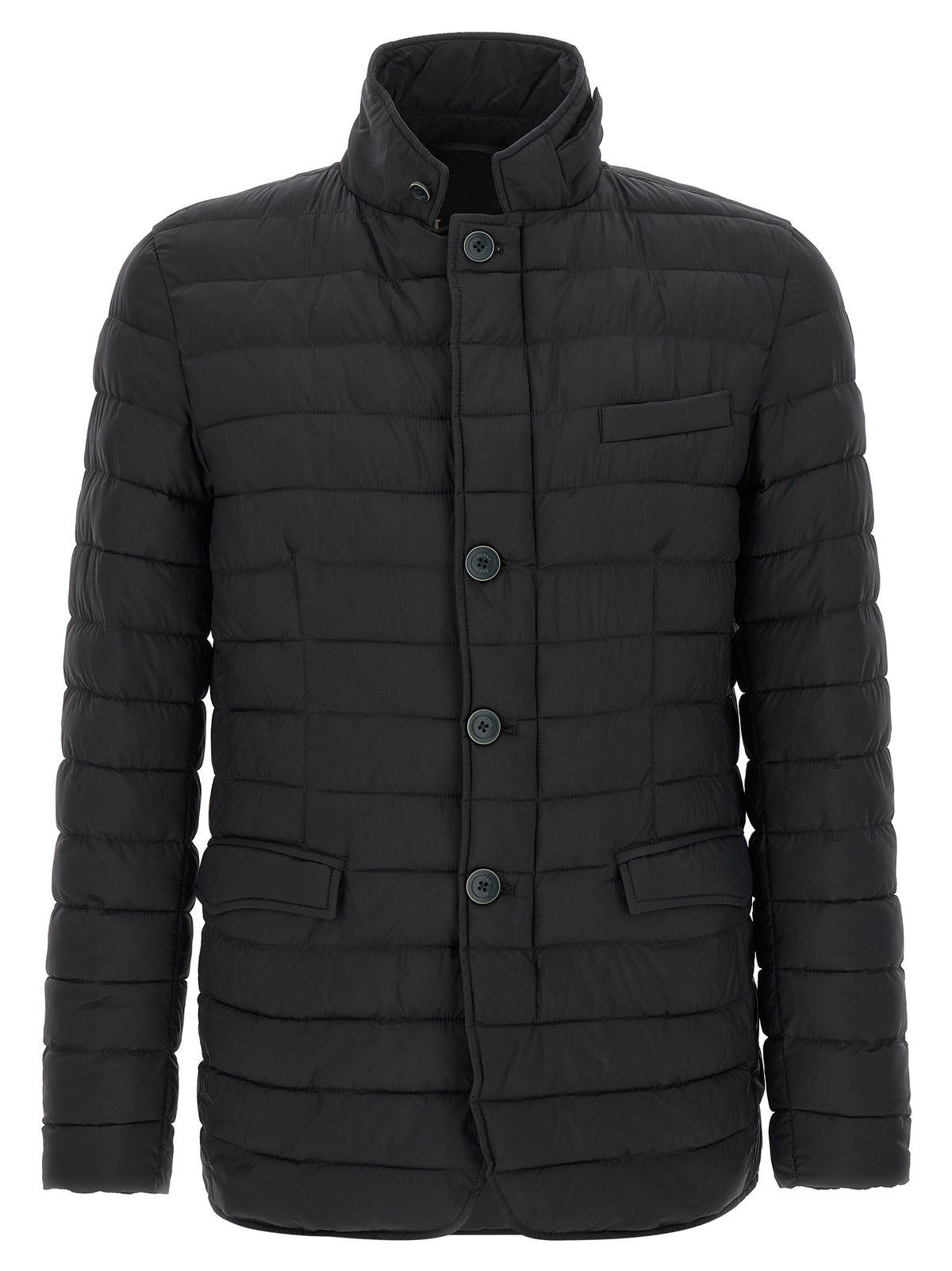 Veste longue Herno bleue en polyamide