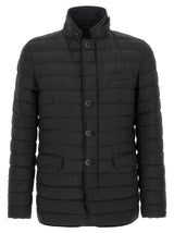 Veste longue Herno bleue en polyamide