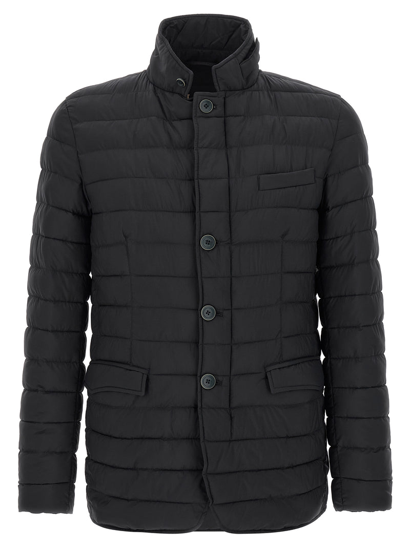 Veste longue Herno bleue en polyamide