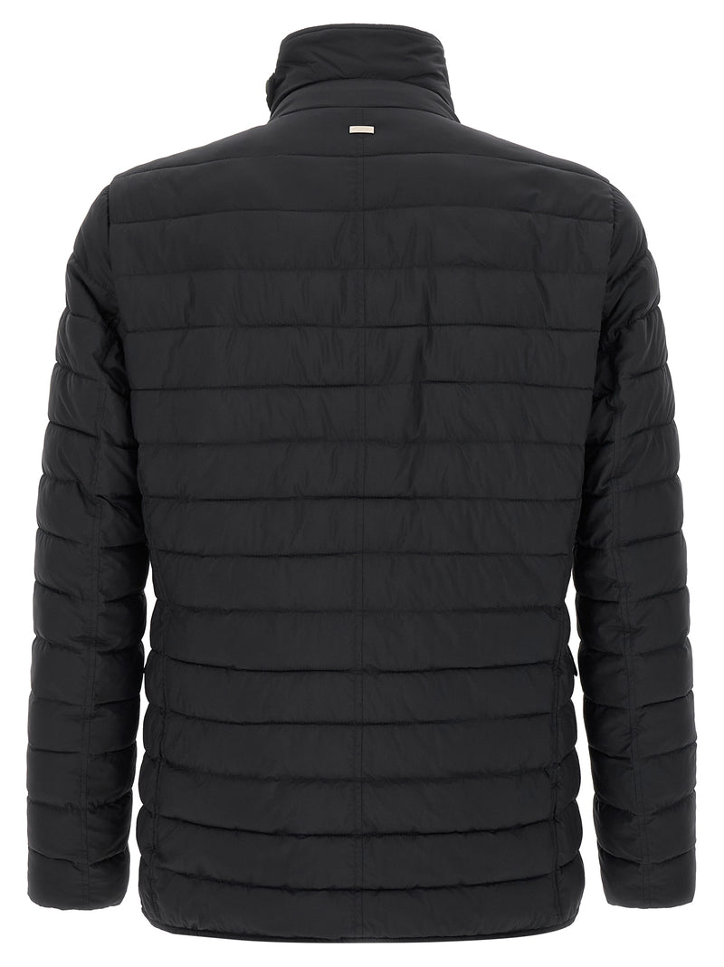Veste longue Herno bleue en polyamide