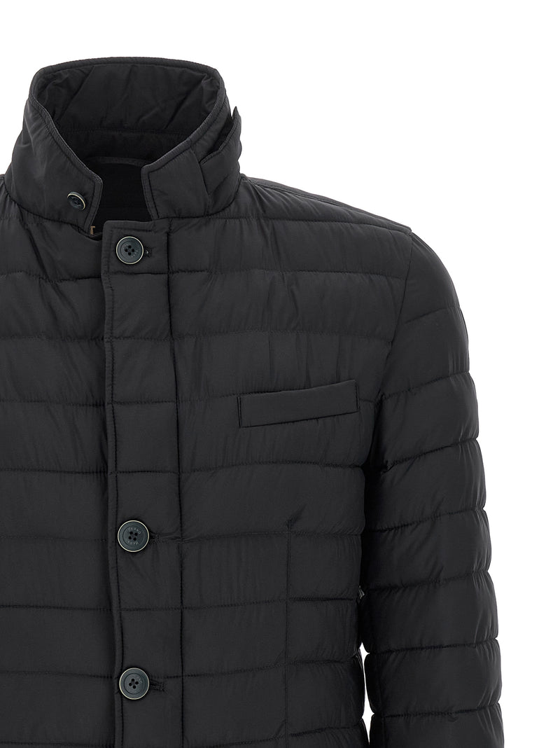 Veste longue Herno bleue en polyamide