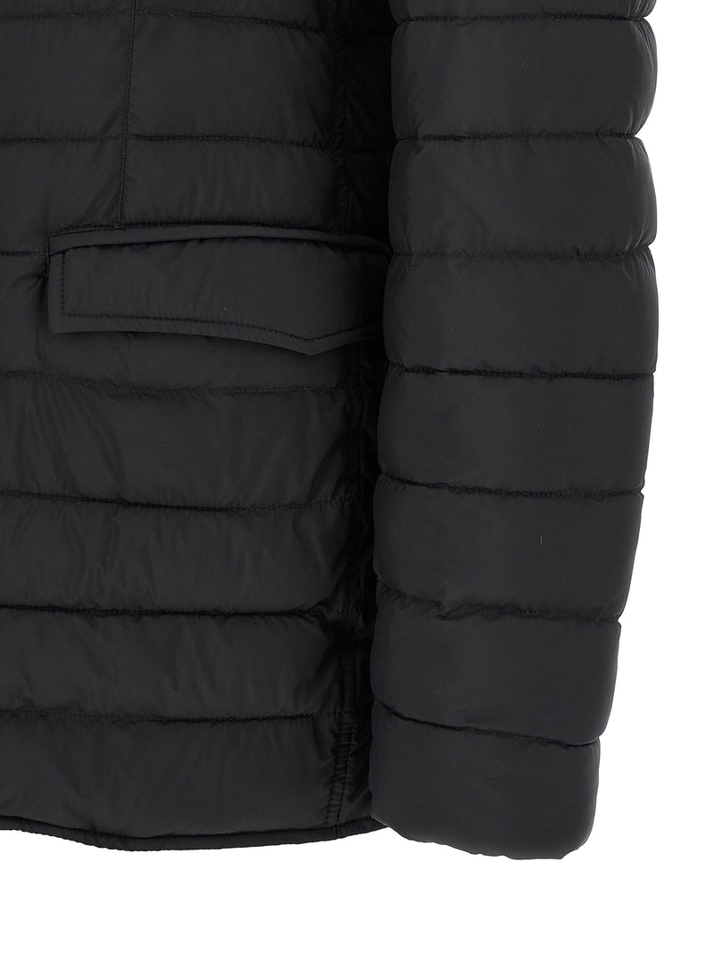 Veste longue Herno bleue en polyamide