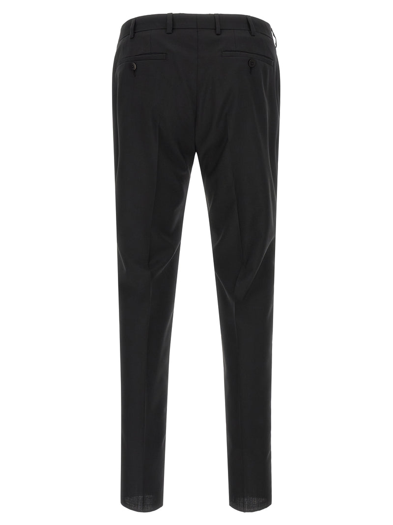 Pal Zileri Black Wool Two-Piece Suit