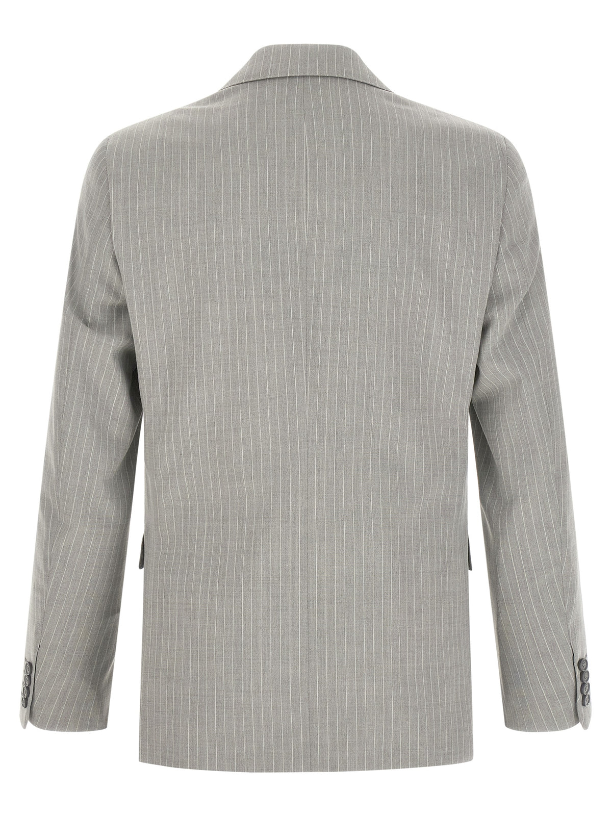 Costume deux pièces gris en polyester Pal Zileri