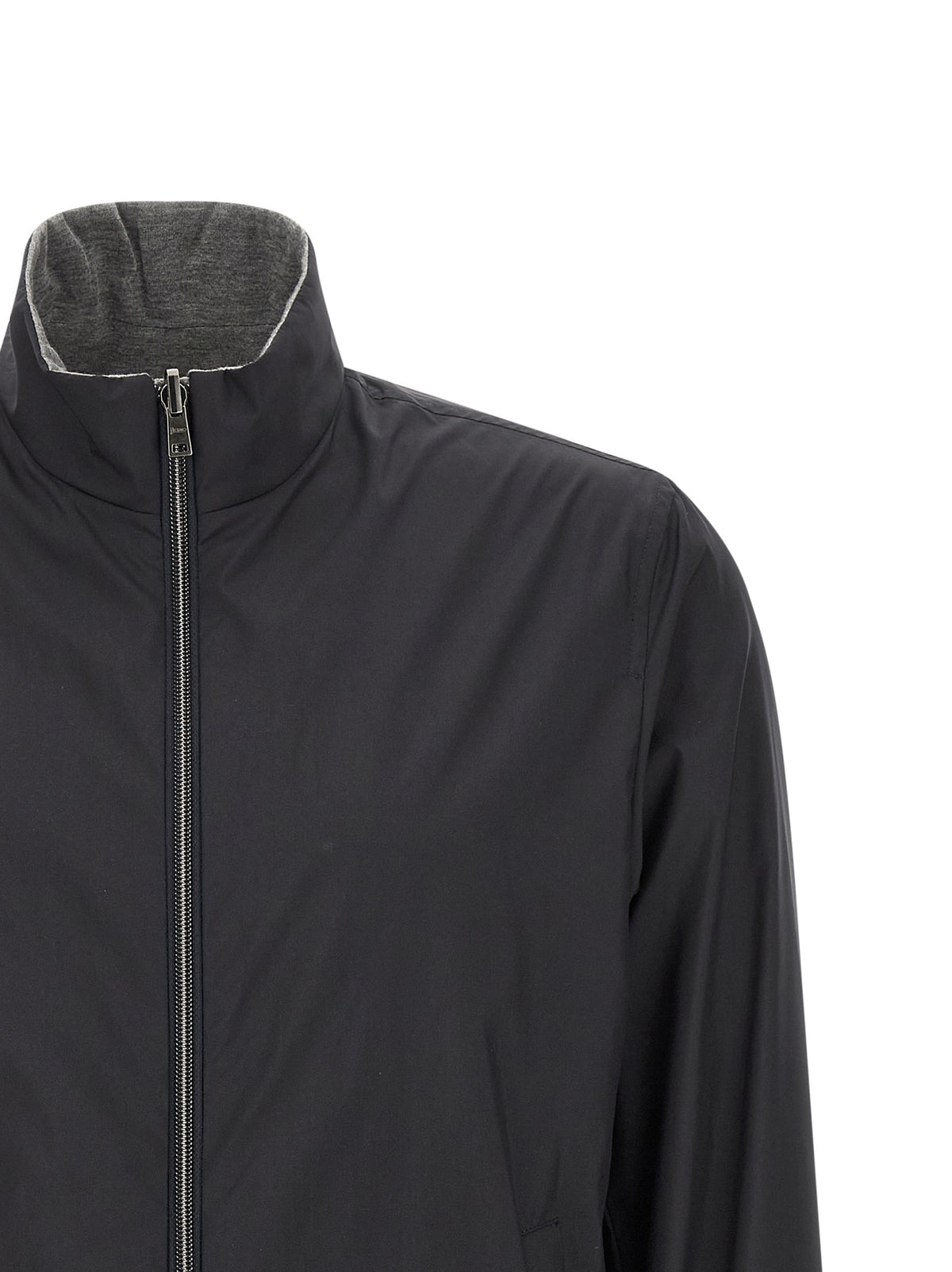 Herno Multicolor Reversible Light Bomber Jacket