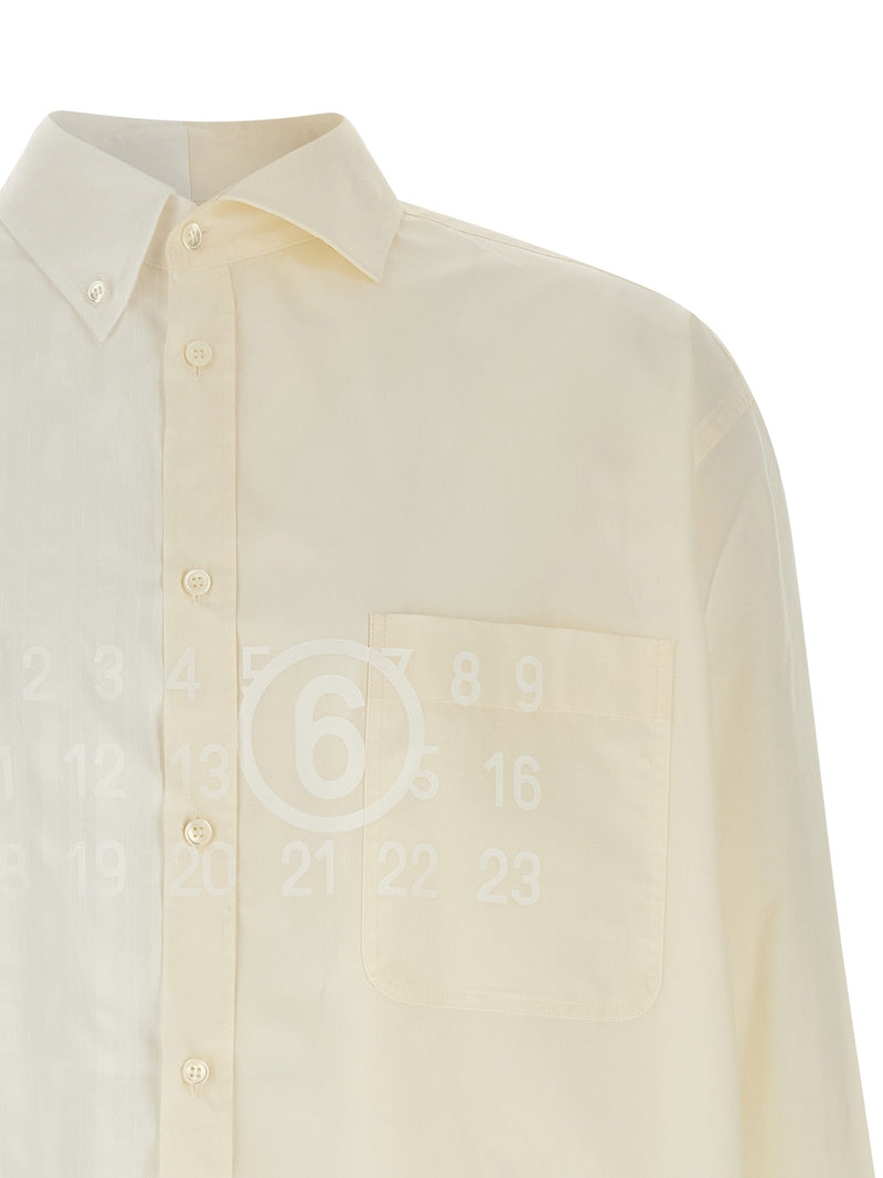 Blouse MM6 Maison Margiela en coton multicolore