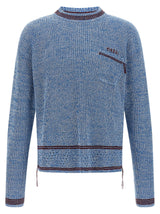 Marni Blue Cotton Cardigan