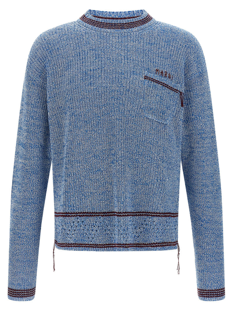 Marni Blue Cotton Cardigan - Stylish and Unique