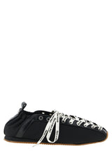 Ballerines Ganni noires en polyamide