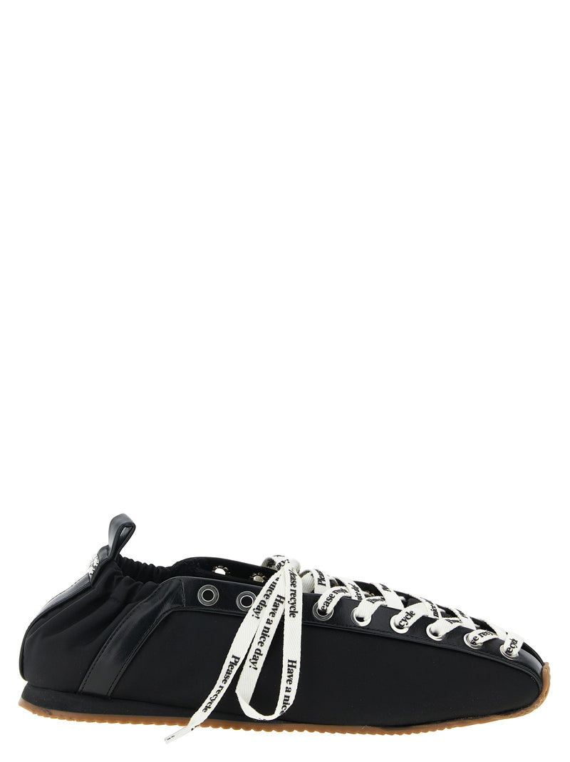 Ballerines Ganni noires en polyamide