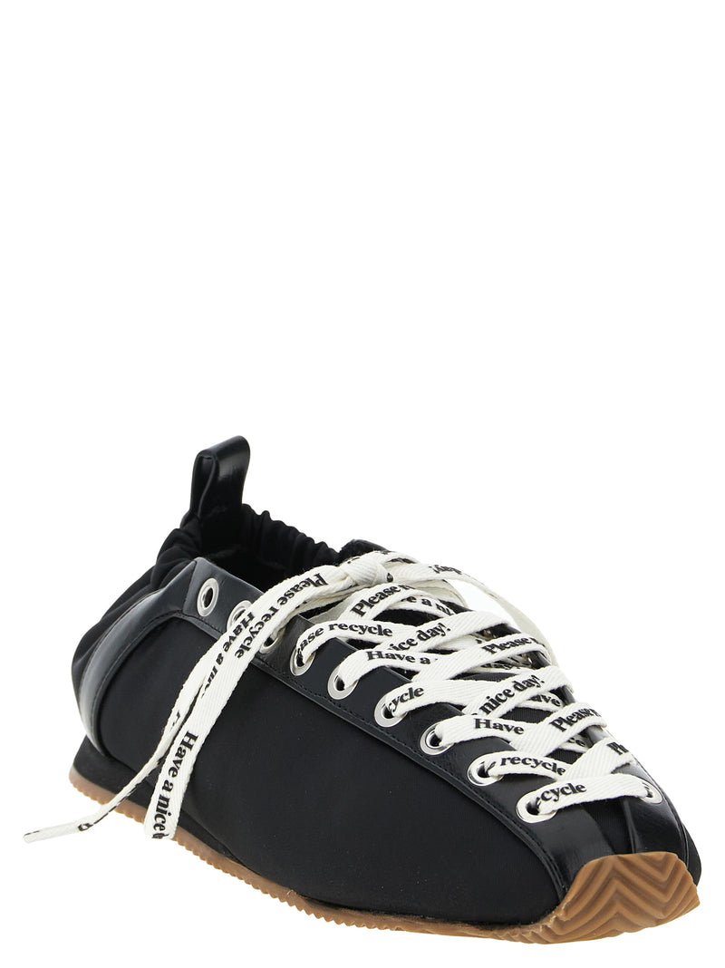 Ballerines Ganni noires en polyamide