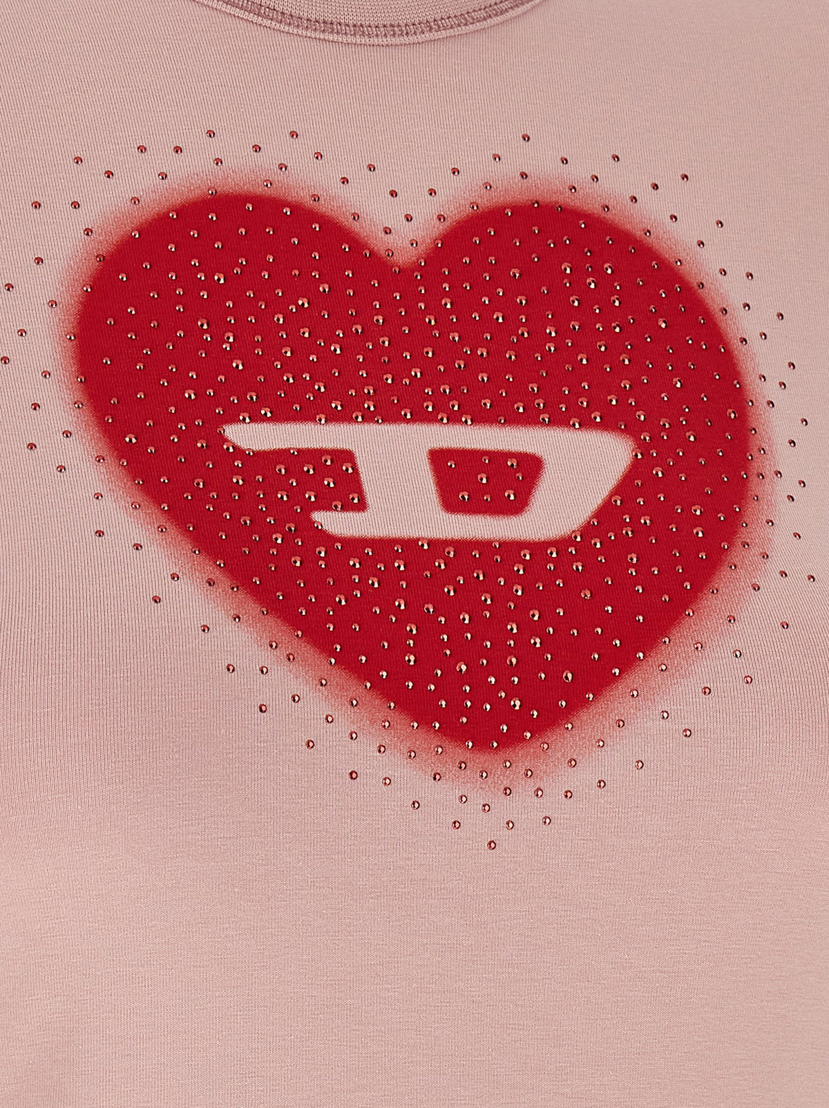 T-shirt Diesel en coton multicolore