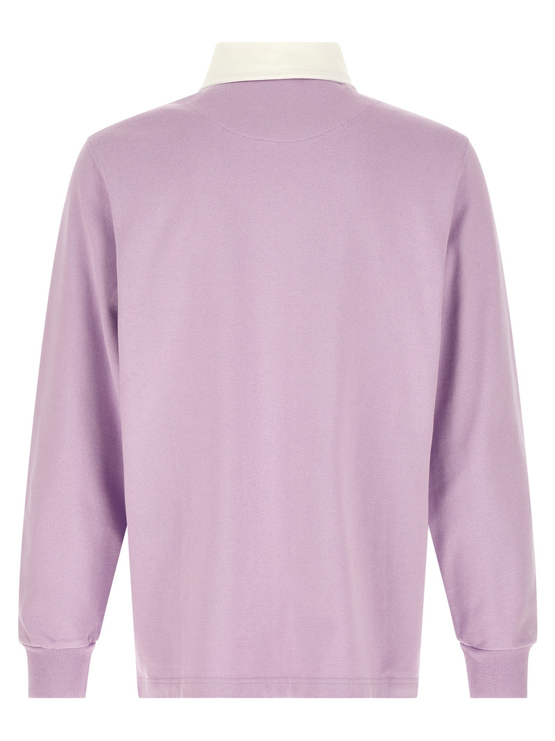 Polo en coton violet J.W.Anderson