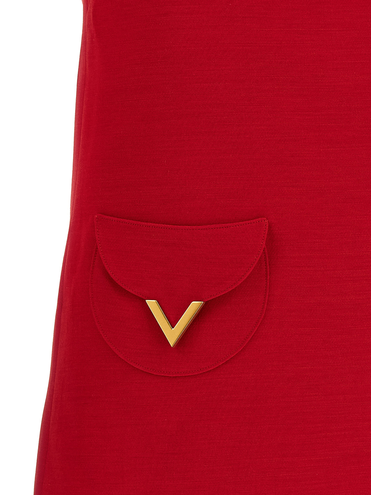 Valentino Garavani Multicolor Virgin Wool Short Dress
