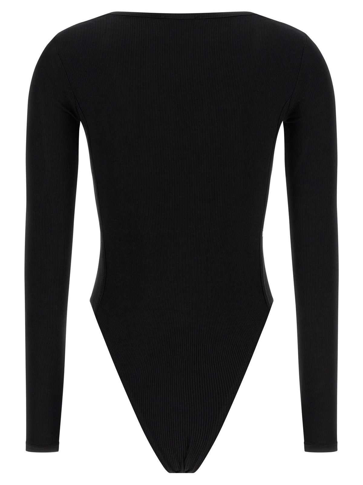 Diesel Black Viscose Bodysuit