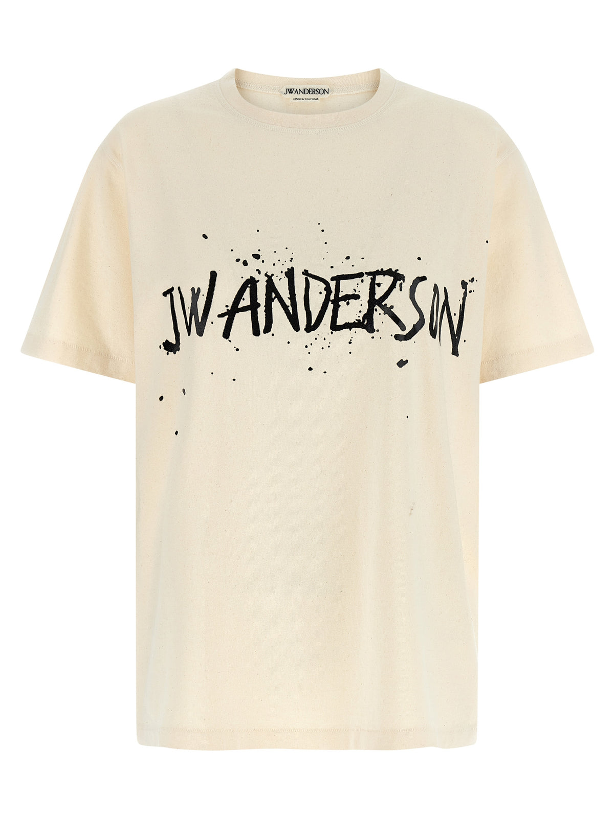 J.W.Anderson Beige Cotton T-Shirt - Circular Design