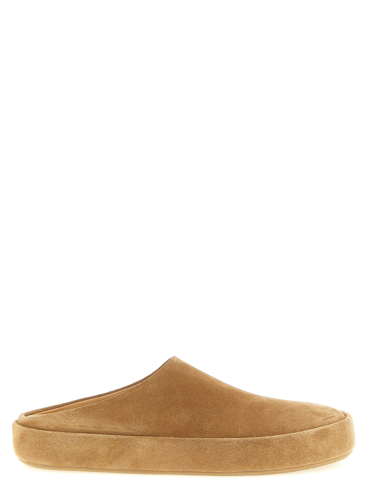 Marsell Beige Calfskin ‘Cassapelle’ Mules for Men
