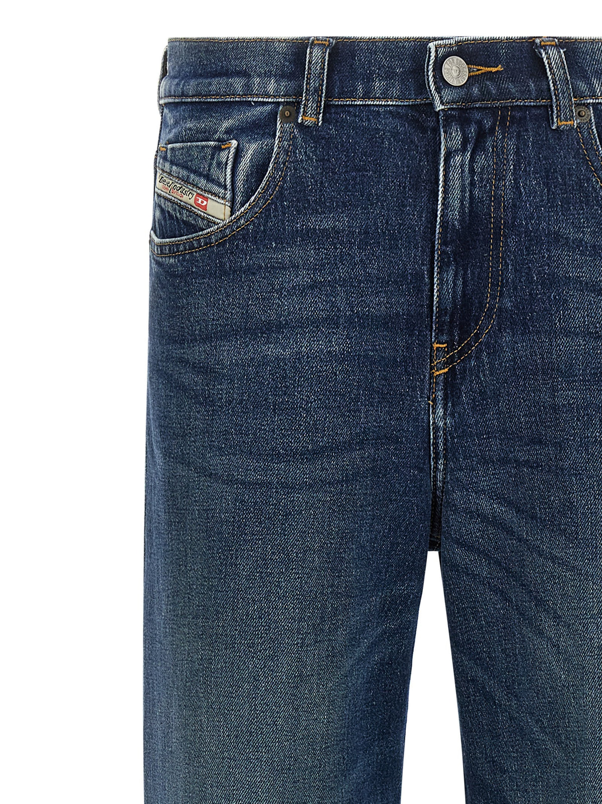 Diesel D-Akemi ‘1978’ Blue Cotton Flared Jeans for Women