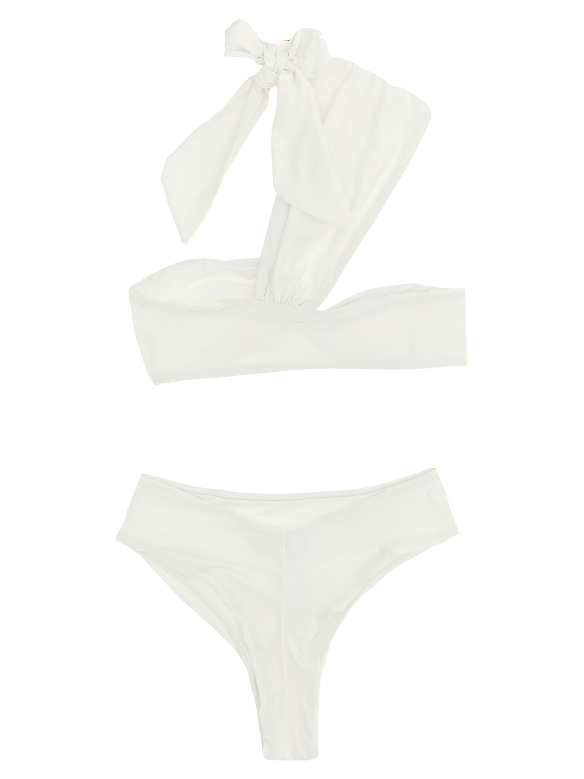 Bikini en polyamide blanc Elisabetta Franchi