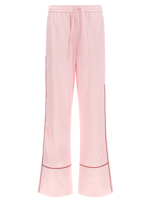 Pantalon décontracté Off-White en viscose multicolore