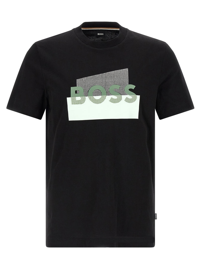 Hugo Boss C-Thompson 250 Black Cotton T-Shirt for Men