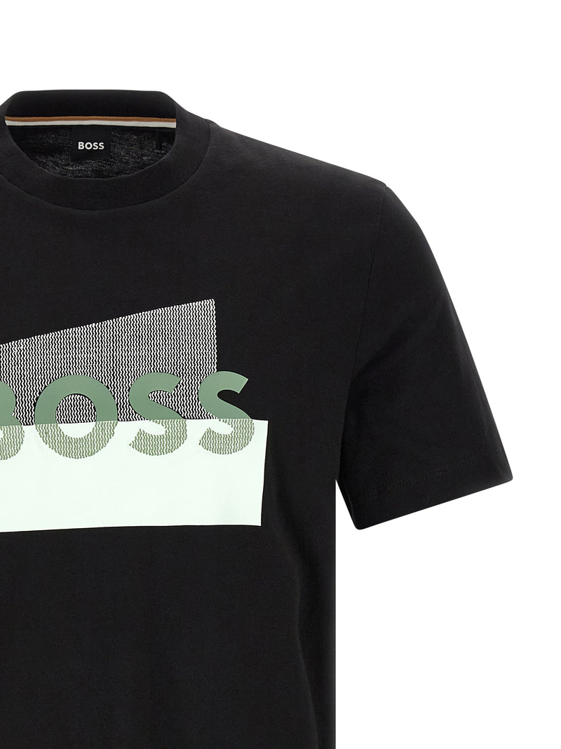 Hugo Boss C-Thompson 250 Black Cotton T-Shirt for Men