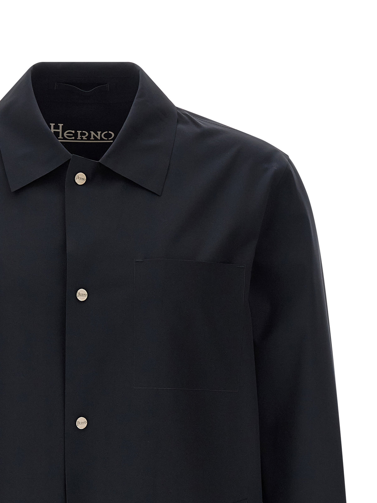 Veste Shell en Polyamide Bleu Herno