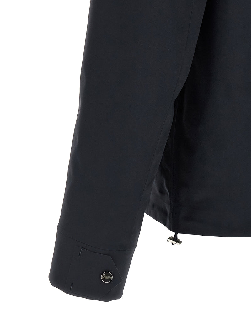 Veste Shell en Polyamide Bleu Herno