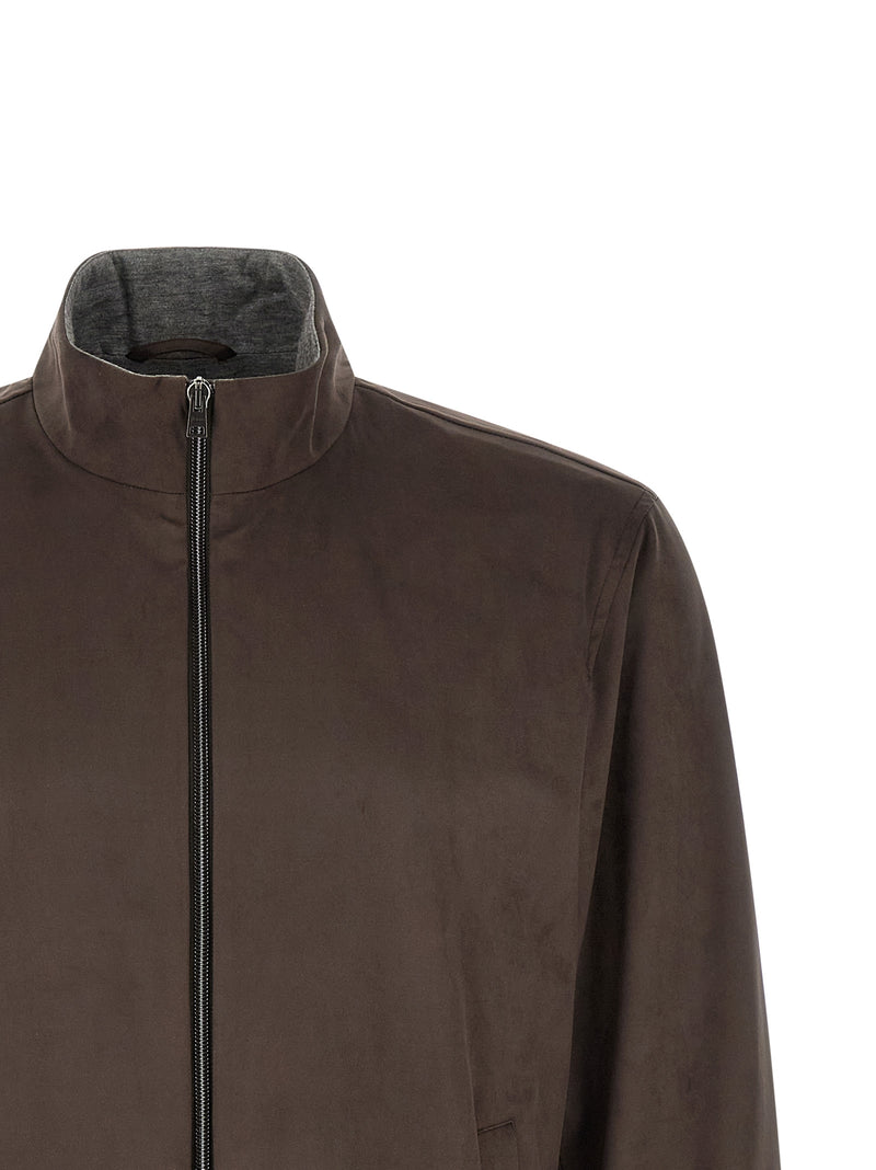Veste Herno en polyester marron