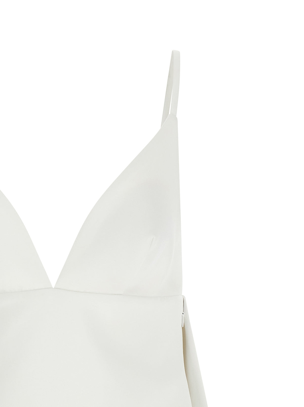 Robe courte Elisabetta Franchi en polyester blanc
