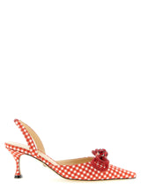 Escarpins mi-hauts MACH & MACH multicolores façon coton