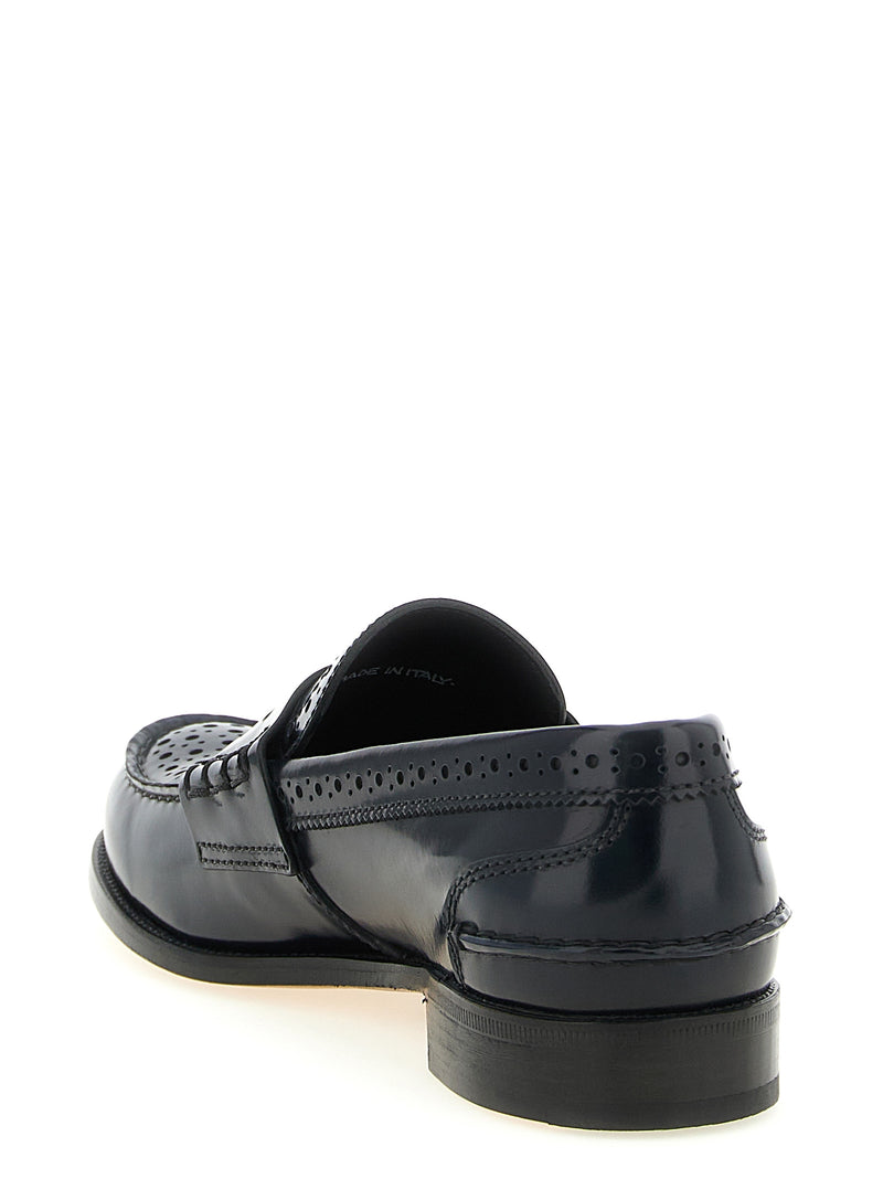 Church's Robin Blue Calfskin Slip-On Loafers