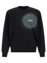 MM6 Maison Margiela Sweatshirt en Coton Noir