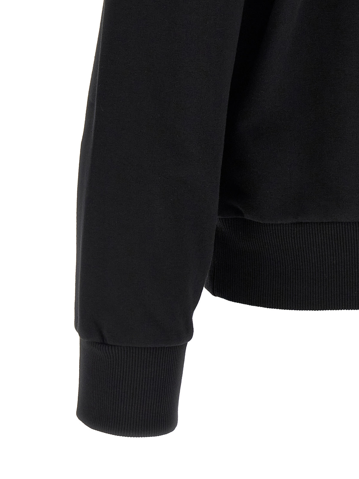 MM6 Maison Margiela Sweatshirt en Coton Noir