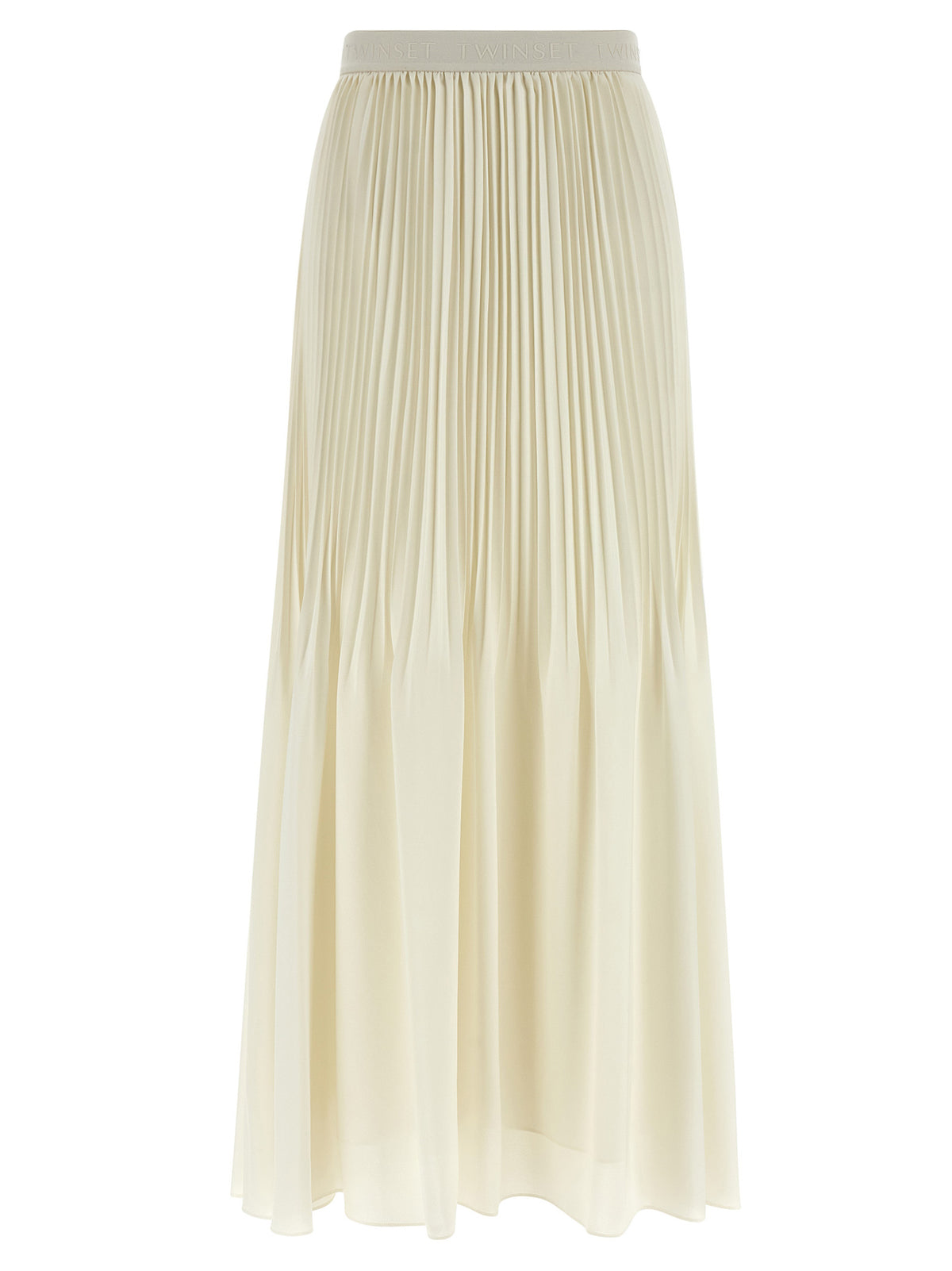 Twinset White Polyester Mini Skirt - Chic & Comfortable