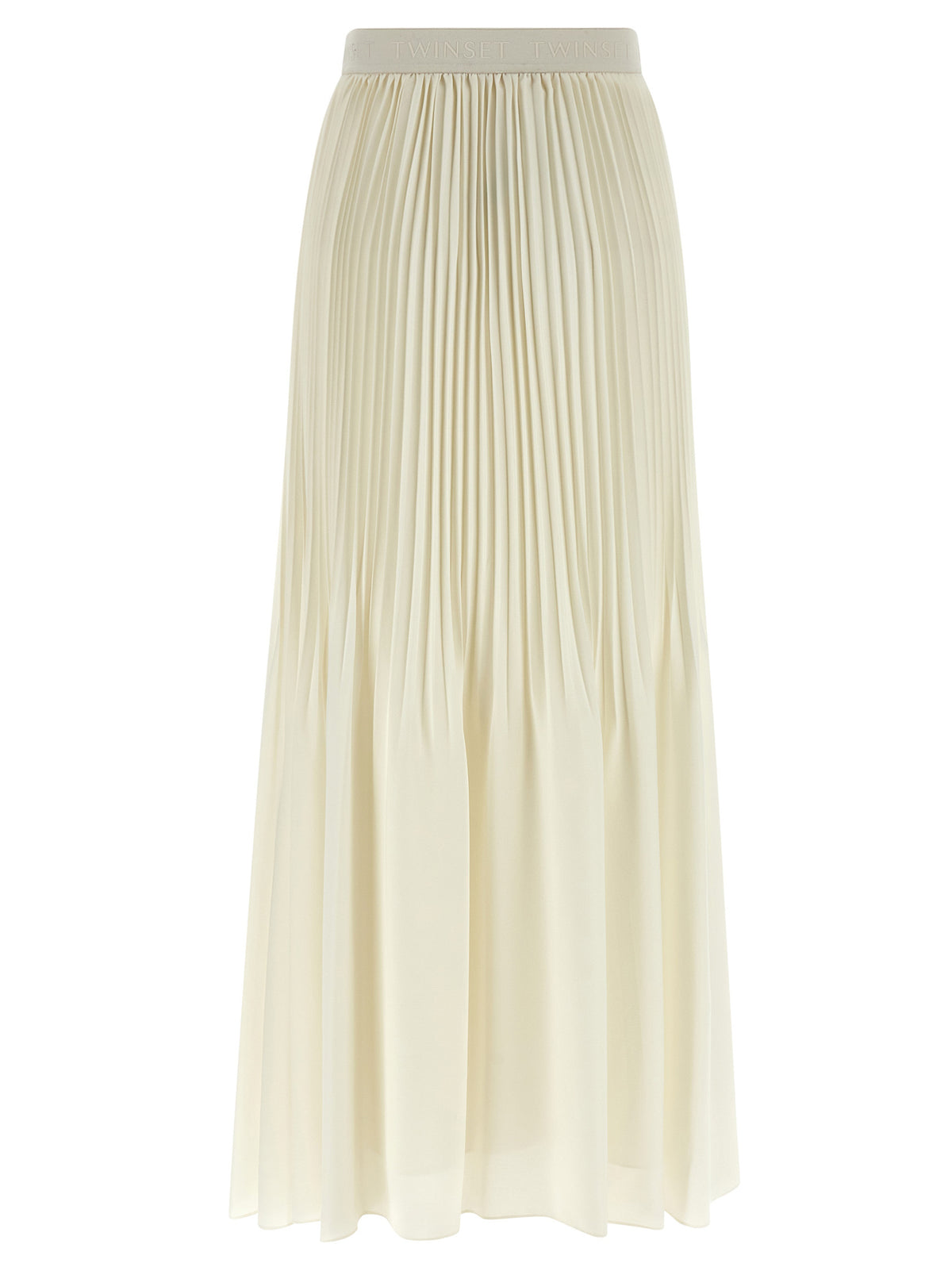 Twinset White Polyester Mini Skirt - Chic & Comfortable
